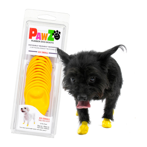 Pawz Dog Boots Botas de Caucho Reutilizables e Impermeables para Perro, XX-Chico
