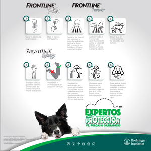 Frontline Plus Pipeta Antiparasitaria Externa para Perro, 20 - 40 kg