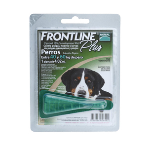 Frontline Plus Pipeta Antiparasitaria Externa para Perro, 40 - 60 kg