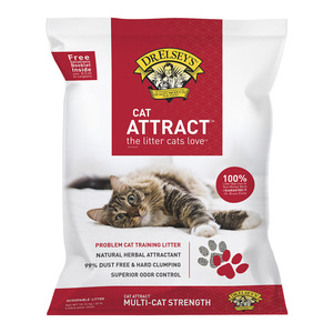 Precious Cat Arena Aglutinante de Arcilla con Atrayente Herbal Multigato, 18.1 kg