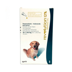 Revolution Pipeta Desparasitante Endectocida para Perro, 20 - 40 kg