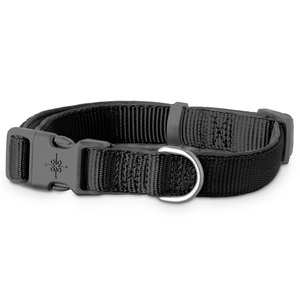 Youly Collar Acojinado con Neopreno Color Negro para Perro, Grande/X-Grande