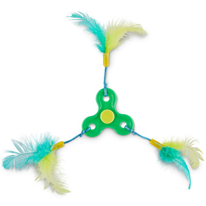 Leaps & Bounds Juguete Giratorio con Plumas para Gato Leaps & Bounds Juguete Giratorio con Plumas para Gato