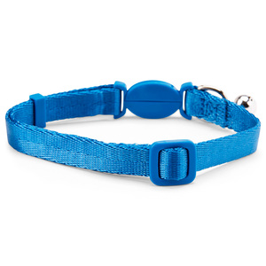 Youly Collar con Broche Diseño Clásico para Gato, Azul