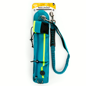 EveryYay Set de Cinturón para Running y Correa para Perros, Turquesa EveryYay Set de Cinturón para Running y Correa para Perros, Turquesa