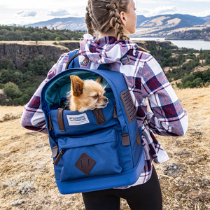 Kurgo Backpack Nomad Color Rojo para Perro, Unitalla