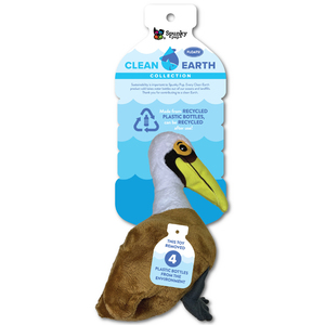 Clean Earth by Spunky Pup Peluche en Forma de Pelicano para Perro, Chico