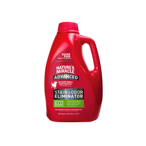 Nature's Miracle Limpiador Enzimático Concentrado para Manchas y Olores Difíciles de Perro, 3.7 L