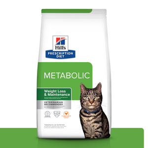 Hill's Prescription Diet Metabolic Alimento Seco para Gato Adulto, 3.7 kg
