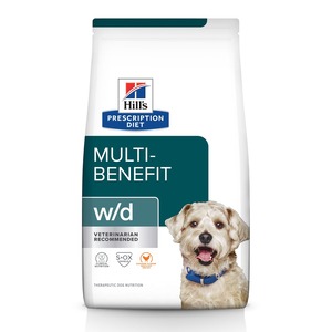 Hill's Prescription Diet w/d Alimento Seco Control de Peso/Diabetes para Perro Adulto, 3.85 kg