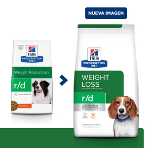 Hill's Prescription Diet  r/d, Alimento Seco Reducción de Peso para Perro Adulto, 7.98 kg