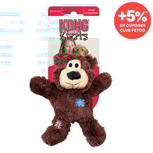 Kong Peluche Oso Wild Knots con Estructura de Cuerda para Perro Kong Peluche Oso Wild Knots con Estructura de Cuerda para Perro