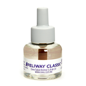 Feliway Classic Repuesto para Difusor con Efecto Tranquilizante ante para Gatos, 48 ml