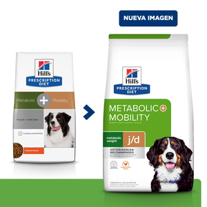 Hill's Prescription Diet Metabolic + Mobility Alimento Seco Peso/Movilidad para Perro Adulto, 3.85 kg Hill's Prescription Diet Metabolic + Mobility Alimento Seco Peso/Movilidad para Perro Adulto, 3.85 kg