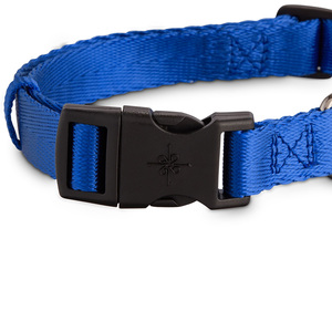 Good2Go Collar Reflejante con Luz LED Recargable Color Azul para Perro, Mediano