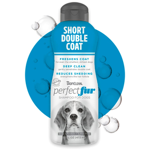 Perfect Fur Shampoo para Perro con Pelo Corto y Doble Capa, 473 ml