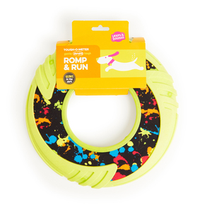 Leaps & Bounds Frisbee Glow para Perro, Mediano