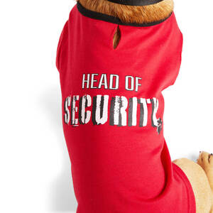 Youly Polera Head Of Security para Perro, Mediano