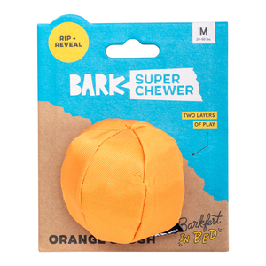 Bark Juguete en Forma de Naranja con Gajos para Perro, Mediano