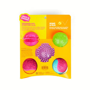 Leaps & Bounds Set de 5 Pelotas, 6 cm Leaps & Bounds Set de 5 Pelotas, 6 cm