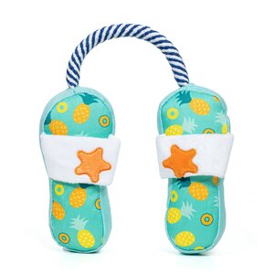 HugSmart Ropefunz Peluche con Cuerda Diseño Sandalias de Playa para Perro, Unitalla HugSmart Ropefunz Peluche con Cuerda Diseño Sandalias de Playa para Perro, Unitalla