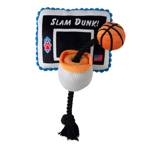 Wagsdale Colección Sports Fanatics  Peluche con Cuerda Diseño Canasta de Básquetbol para Perro, Unitalla Wagsdale Colección Sports Fanatics  Peluche con Cuerda Diseño Canasta de Básquetbol para Perro, Unitalla