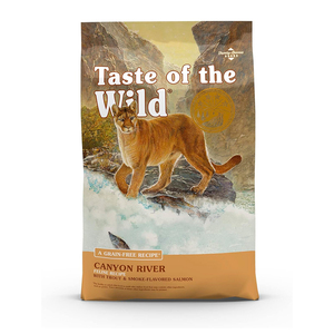 Taste of the Wild Canyon River Alimento Natural para Gato Todas las Etapas de Vida Receta Trucha y Salmón, 6 kg