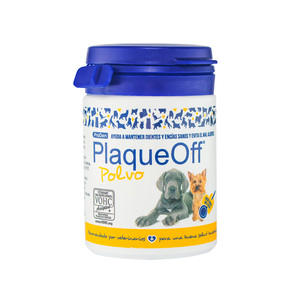 Plaque Off Suplemento Dental de Algas en Polvo para Perro, 40 g