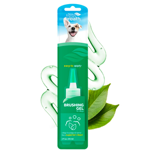 Tropiclean Fresh Breath Gel Libre de Cepillado para Cuidado Bucal para Perro, 118 ml