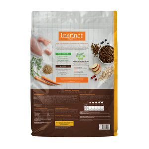 Instinct Be Natural Alimento Seco para Perro Todas las Edades Receta Pollo y Arroz Integral, 11.3 kg