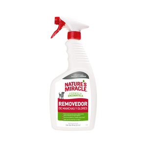 Nature's Miracle Limpiador Enzimático en Spray para Manchas y Olores de Perro, 946 ml