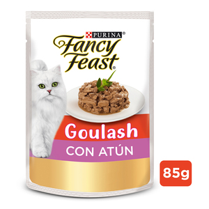 Fancy Feast Goulash Alimento Húmedo para Gato Receta de Atún, 85 g