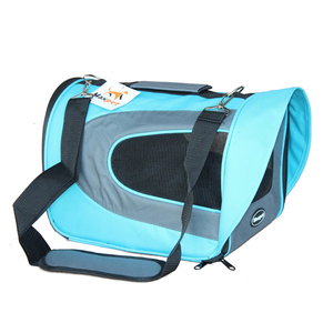 Maxpet Bolso de Transporte para Viaje en Cabina para Perro y Gato, Azul