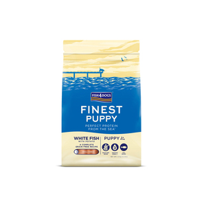 Fish4Dogs Finest Alimento Seco Natural Libre de Granos para Cachorro Receta Pescado Blanco, 1.5 Kg