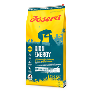 Josera High Energy Alimento Natural Libre de Granos para Perro Adulto Receta Ave, 12.5 kg