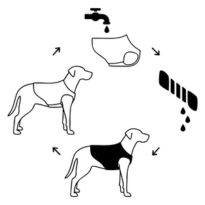 GF PET Capa Refrescante con Protección Solar para Perro, Grande