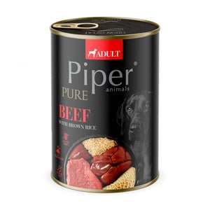 Piper of Dolina Noteci Alimento Húmedo Monoproteico Libre de Granos Receta Vacuno y Arroz para Perro, 400 g Piper of Dolina Noteci Alimento Húmedo Monoproteico Libre de Granos Receta Vacuno y Arroz para Perro, 400 g