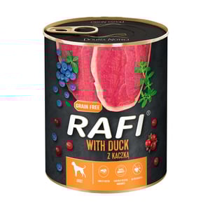 Rafi of Dolina Noteci Alimento Húmedo Receta Pato y Frutos Rojos para Perro, 800 g Rafi of Dolina Noteci Alimento Húmedo Receta Pato y Frutos Rojos para Perro, 800 g