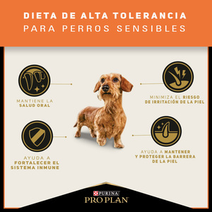 Pro Plan Sensitive Skin Alimento Seco para Perro Adulto de Raza Pequeña, 3 kg