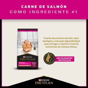 Pro Plan Alimento Seco para Gato Esterilizado de Todas las Razas, 3 kg