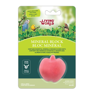 Living World Bloque Mineral Manzana para Aves