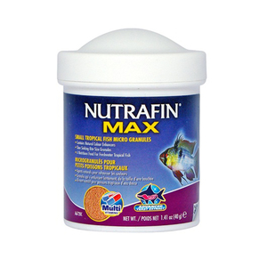 Nutrafin Max Microgranulos para Peces Tropicales, 40 g
