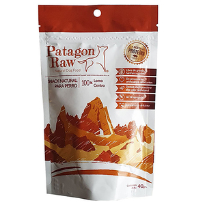 Patagon Raw Snack Natural  Lomo Centro de Cerdo para Perro, 40 g