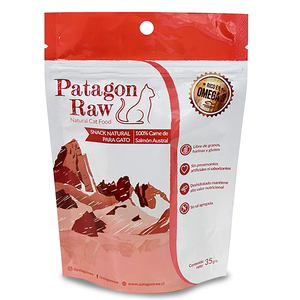 Patagon Raw Snack Natural  Salmon para Gato, 35 g