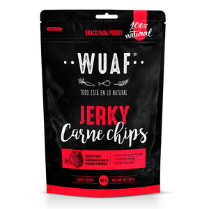 Wuaf Snack Premios Para Perros Chips De Carne Orégano, 40 g Wuaf Snack Premios Para Perros Chips De Carne Orégano, 40 g