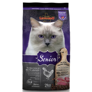 Leonardo Alimento Natural Seco para Senior Gato, 2 kg