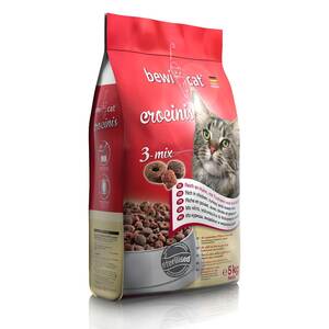 Bewi-Cat Alimento Natural Seco para Adulto Crocinis Gato, 5 kg