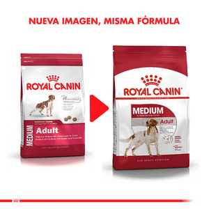 Royal Canin Alimento Seco para Perro Adulto Raza Mediana, 2.5 kg