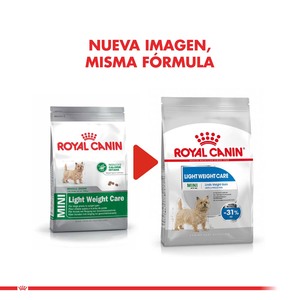 Royal Canin Alimento Seco para Perro Adult Mini Light, 2.5 kg