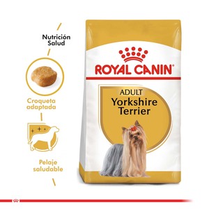 Royal Canin Alimento Seco para Perro Adulto Raza Yorkshire Terrier, 2.5 kg